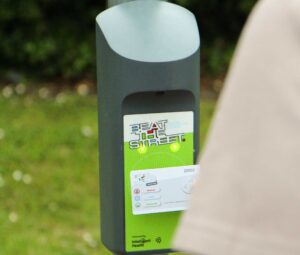 Walking sensor and card