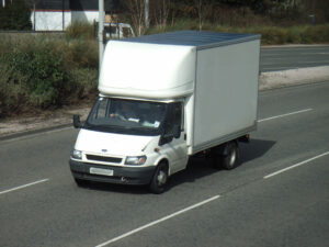 Ford Transit Luton van