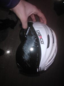 Helmet aftermath