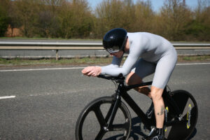 Justyn Cannon winning the AW 10 Time Trial in April 2013