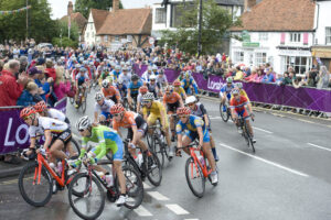 London 2012 Women’s Olympic Road Race (copyright Britishcycling.org.uk)