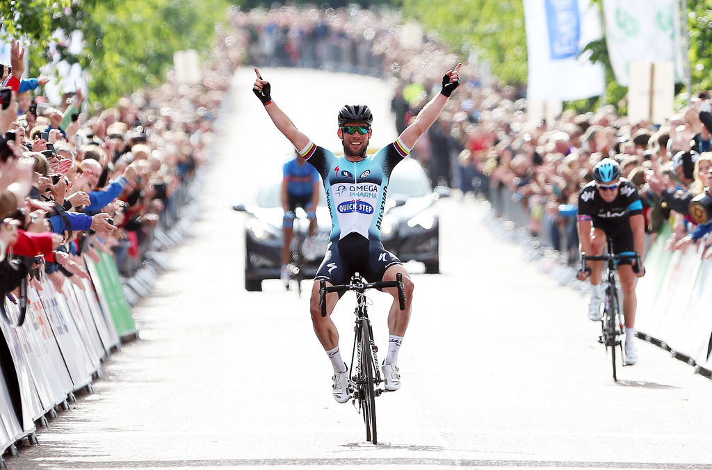 Mark Cavendish becomes British champion (picture Vaughn Ridely, SWPIX.com)