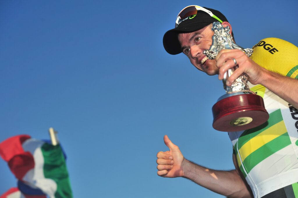 Simon Gerrans, winner of Milan-San Remo 2012 (© Daniele Badolato, LaPresse via RCS Sport)