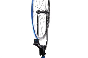 Tacx Exact Wheel Truing Stand - wheel mounted