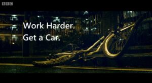 Work Harder. Get a Car. (BBC Top Gear still)