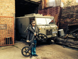 Ben Jaconelli reunited with his GoCycle