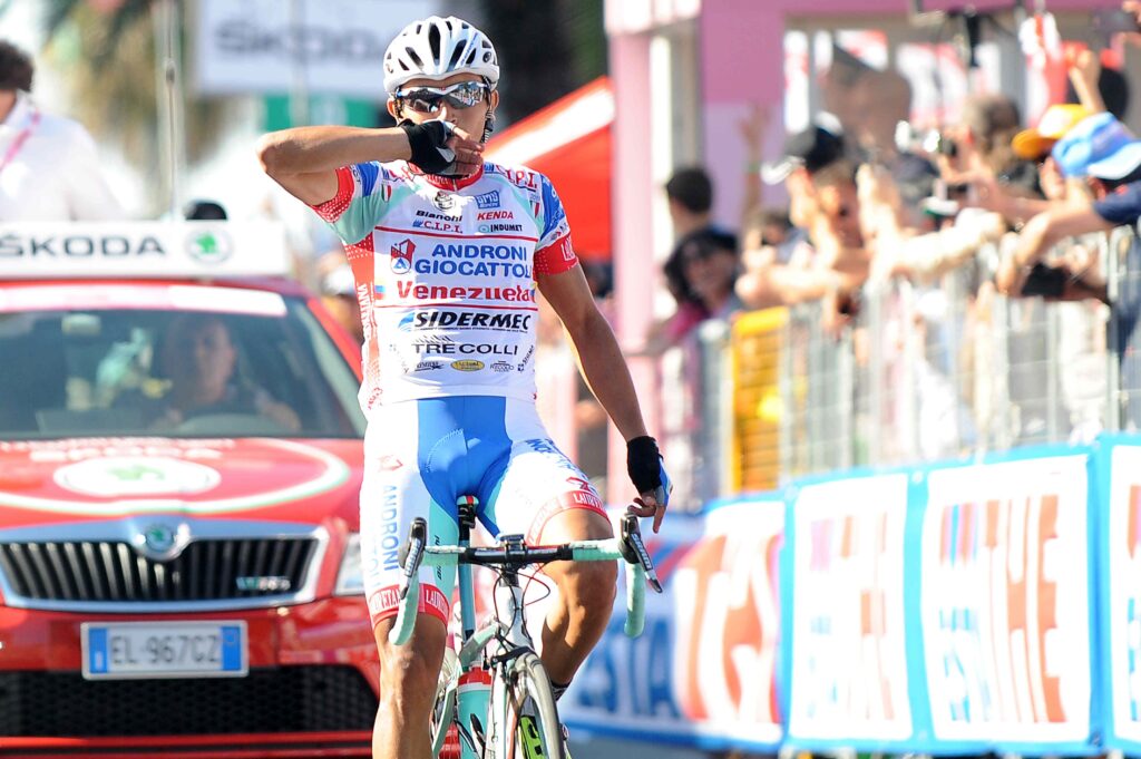 Giro 2012 S6 Rubiano wins (pic Fabio Ferrari – LaPresse – RCS Sport)