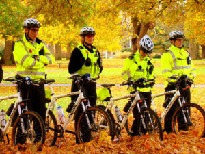 Hampshire Constabulary Tactical Cycle Team (CC licensed image by JD Mack:Flickr)