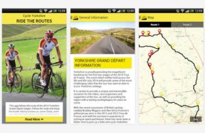 Ride the Routes smartphone app