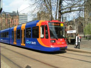 Sheffield Supertram (picture copyright Stagecoach Group plc)