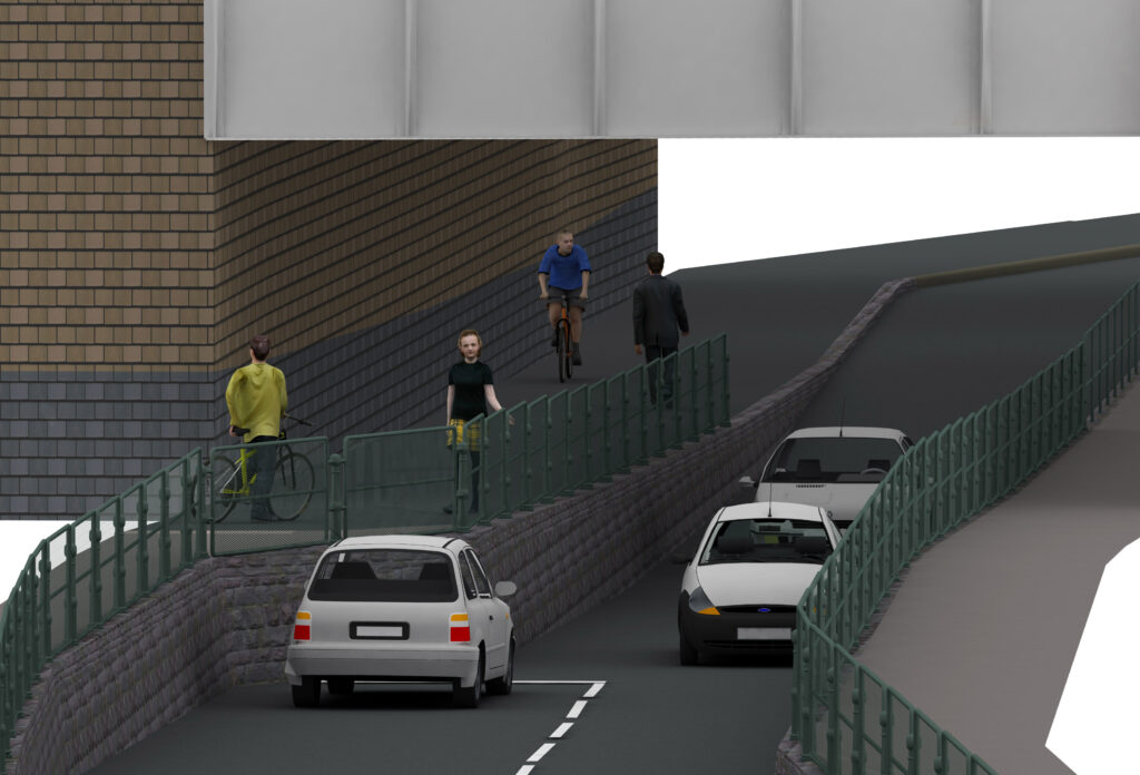 St Lukes railway bridge – digital preview