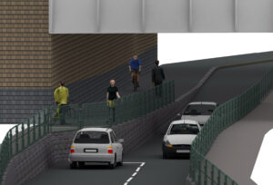 St Lukes railway bridge – digital preview