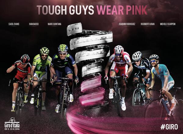Giro 2014 Tough Guys Wear Pink