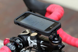 RokForm The Bike Mount Kit - phone mounted