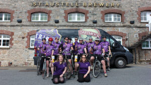St Austell Brewery Ale Trail Cycle Challenge Team (image via www.staustellbrewery.co.uk)