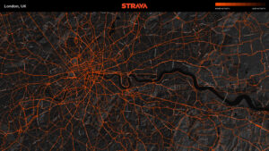Strava Metro London UK