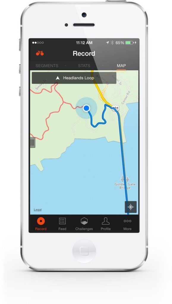 Strava mobile app 2