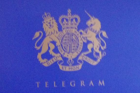 Telegram from the Queen