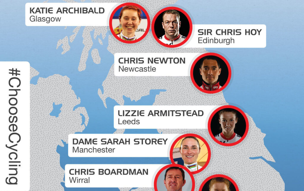 Some of Britain’s top ‘cycle commuters’ are calling on councils to #ChooseCycling