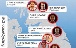 Some of Britain’s top ‘cycle commuters’ are calling on councils to #ChooseCycling
