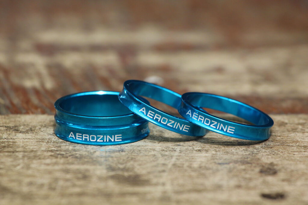 Aerozine Coloured Headset Spacers