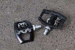 BTwin Road Half Clipless pedals