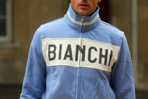 Bianchi jersey - chest detail