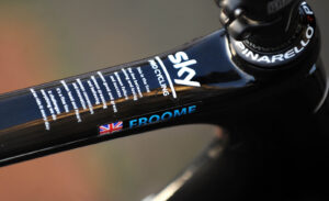 Chris Froome Pinarello Dogma on eBay 2 (picture credit Jane Barlow Photography)
