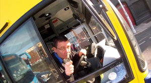Dublin bus driver