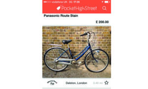 Pocket High Street interface