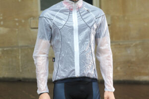 Santini 365 Transparent Plain Zip Race jacket