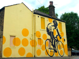 Tour de France Mural by Prince Henry’s Grammar School students (CC BY-NC 2.0 licensed by Paul Watson:Flickr)