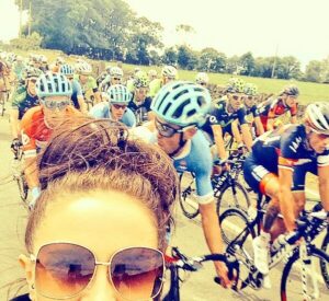 A TDFselfie yesterday (Twitter:zodoyle)