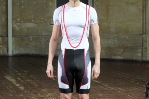 BTwin Black:Red Cycling Shorts 700