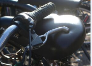 Brake lever (copyright Simon MacMichael)