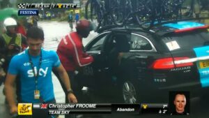 Chris Froome abandons 2014 Tour de France