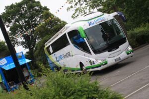Orica Greenedge team bus 1