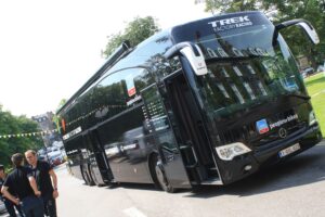 Trek Factory Racing team bus 1