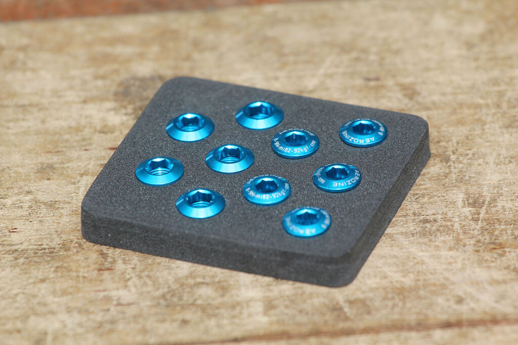 Aerozine Chain Ring Bolt Kit
