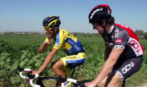 Alberto Contador interviewed by Matt Stephens