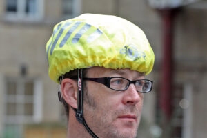 BTR High Visibility Waterproof Helmet Cover