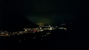 Martin Cox Transcontinental - night view