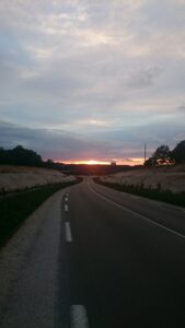 Martin Cox Transcontinental - sunrise