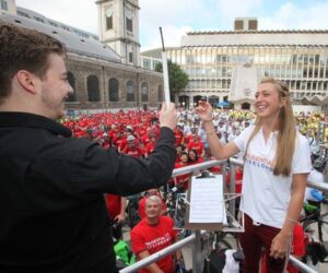 Prudential RideLondon 2014 bell record (Photo Roger Allen for Prudential Ride London)