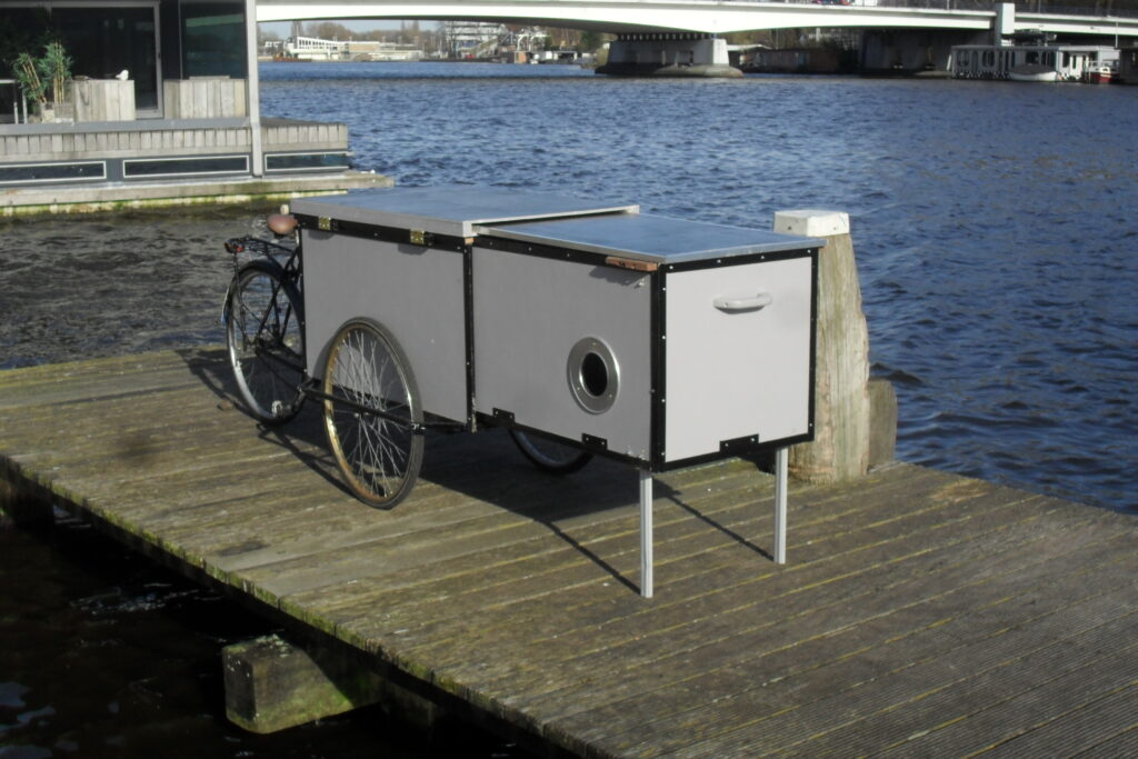 Woonfiets in sleeping mode