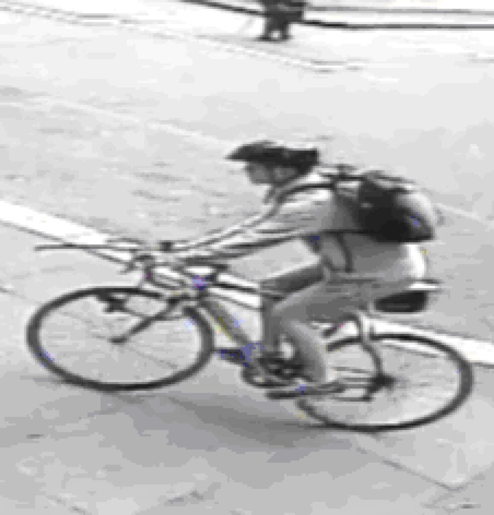 CCTV shot of Pinarello theft suspect