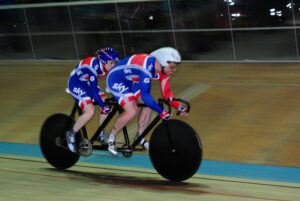 Craig MacLean and Neil Fachie (copyright Britishcycling.org.uk)