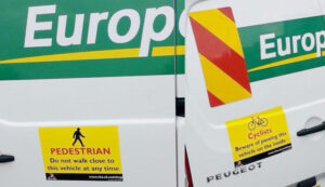 Europcar stickers