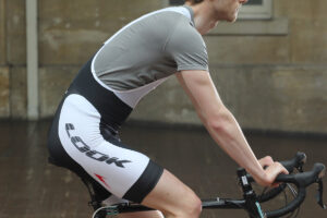 Look Pro Team Bib Shorts - on bike