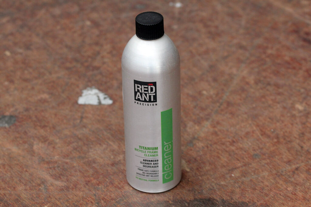 Red Ant Titanium Bicycle Frame Cleaner